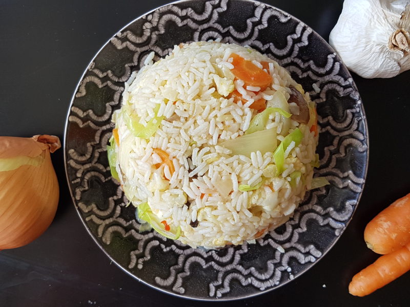 vegetarisk fried rice