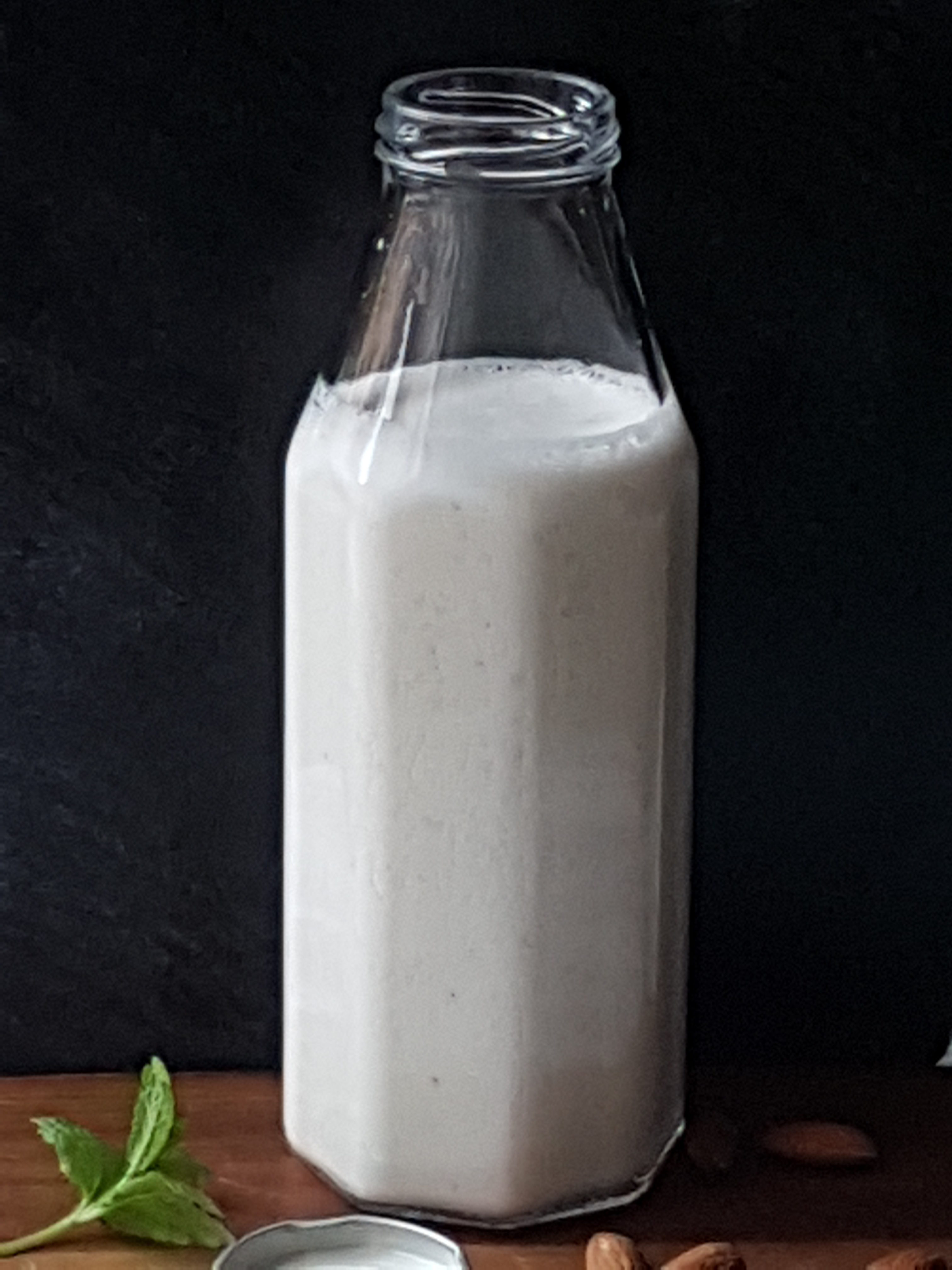 recept på mandelmjölk recept på mandelmjölk